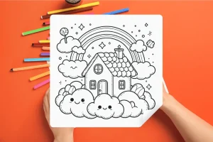 Fluffy Cloud House