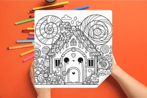 Whimsical Candy Cottage