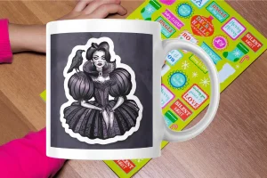 Witch Stickers Addict #1